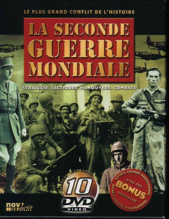 La seconde guerre mondiale - coffret 10 dvd