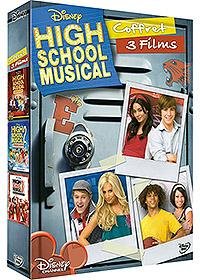 Coffret - high school musical 1 + 2 + 3 - pack
