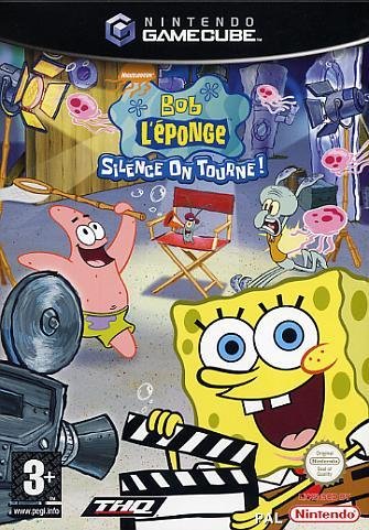 Jeu bob l'eponge: silence, on tourne !