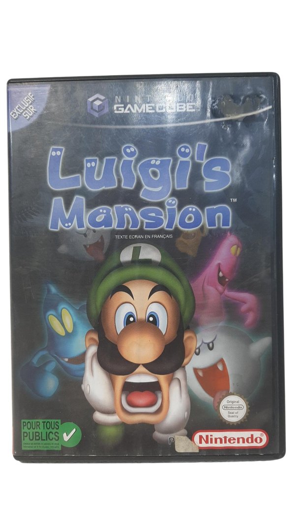 Jeu luigi's mansion