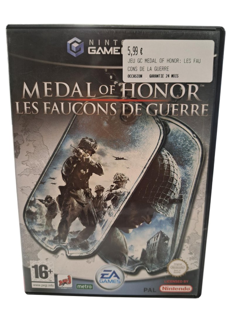 Jeu medal of honor: les faucons de la guerre