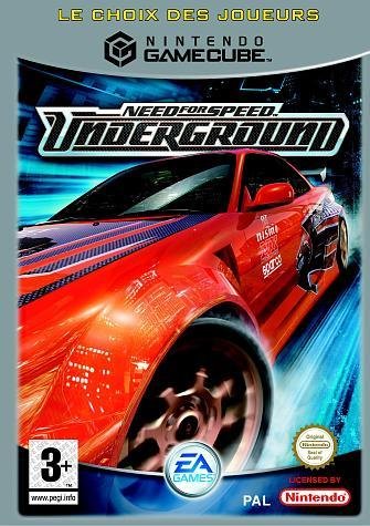 Jeu need for speed underground (player's choice)