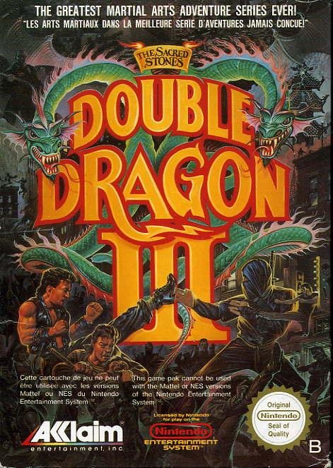 Jeu double dragon iii: the sacred stones