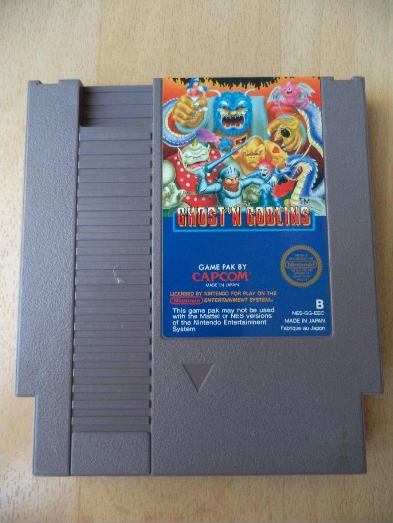 Jeu ghosts 'n goblins