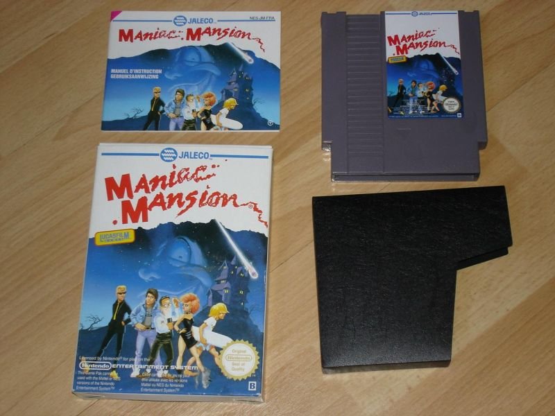Jeu maniac mansion