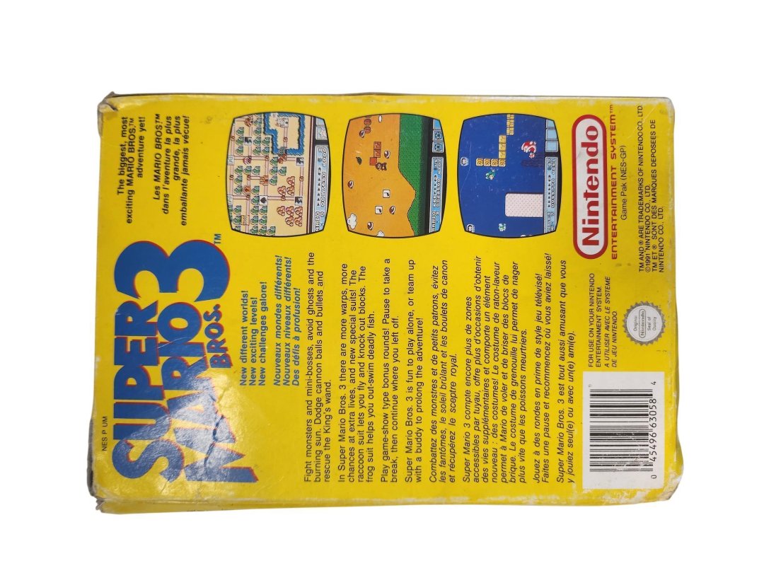 Jeu super mario bros. 3