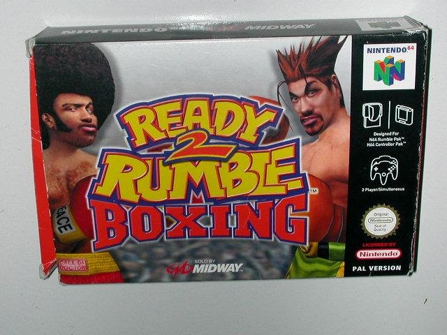 Jeu ready 2 rumble boxing