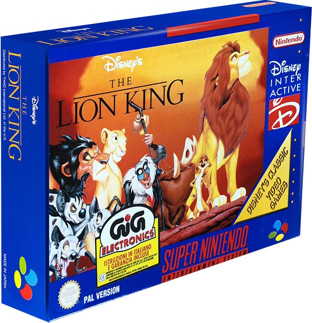 Jeu disney\'s the lion king