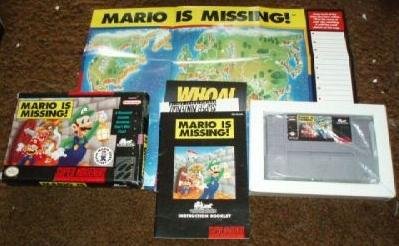 Jeu mario is missing!