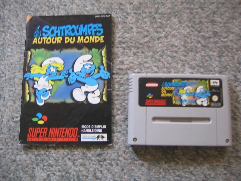 Jeu schtroumpfs autour du monde, les