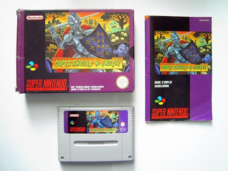 Jeu super ghouls 'n ghosts