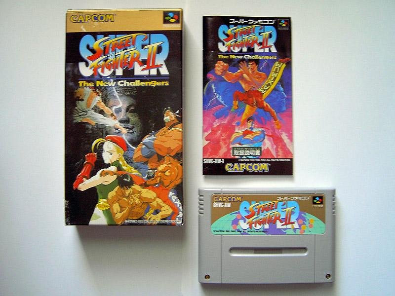 Jeu super street fighter ii: the new challengers