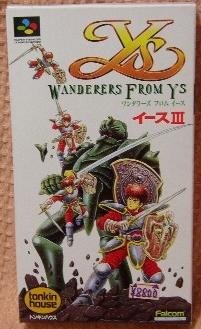 Jeu ys iii: wanderers from ys