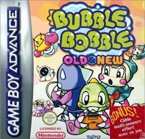 Jeu bubble bobble old and new
