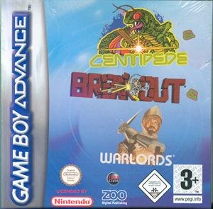 Jeu centipede / breakout / warlords
