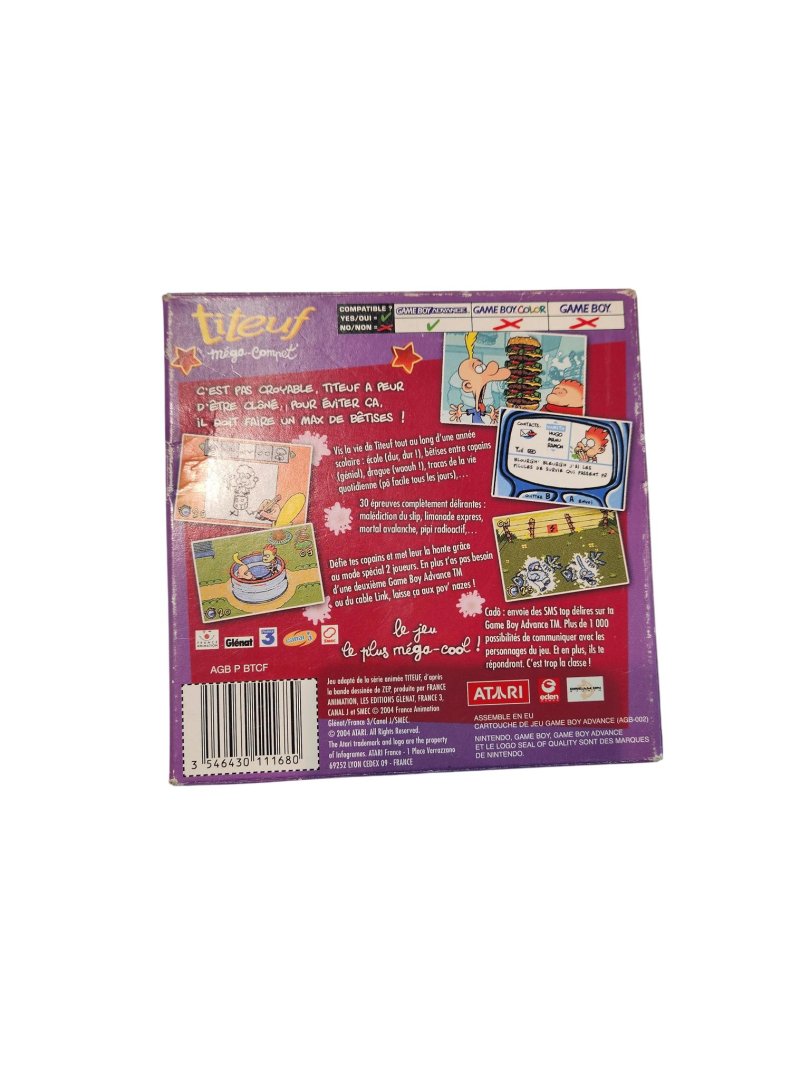 Jeu titeuf mega compet