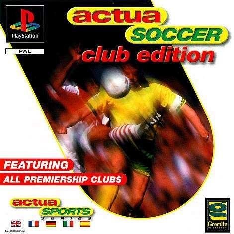 Jeu actua soccer club edition