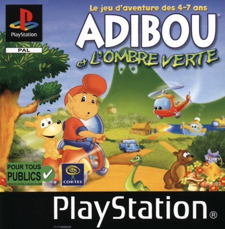 Jeu adibou et l'ombre verte