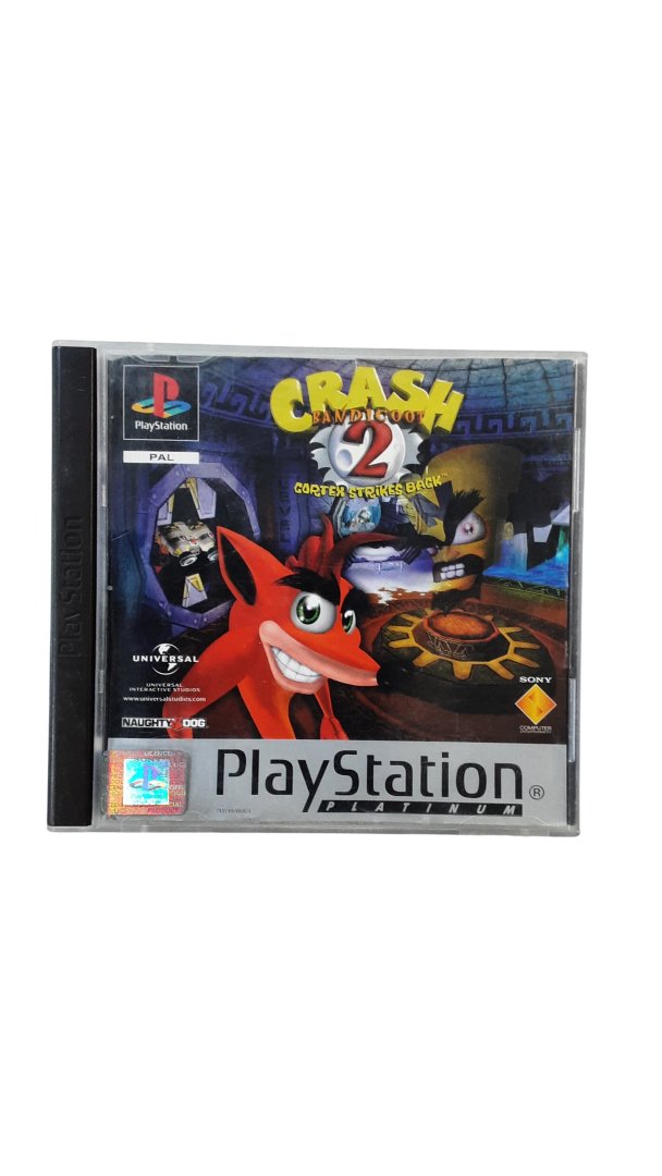 Jeu crash bandicoot 2: cortex strikes back platinum
