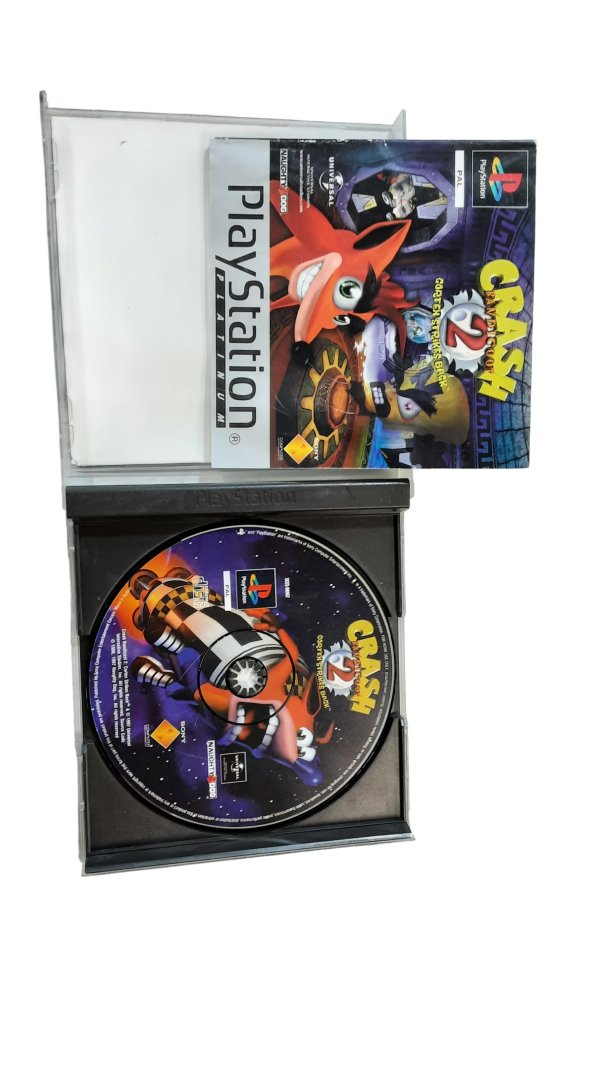 Jeu crash bandicoot 2: cortex strikes back platinum