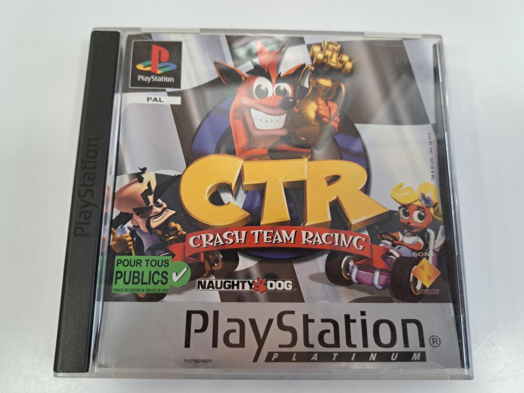 Jeu ctr: crash team racing platinum