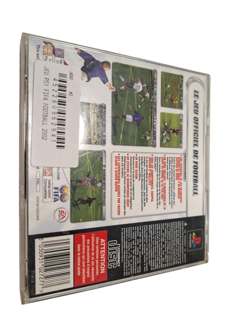 Jeu fifa football 2002