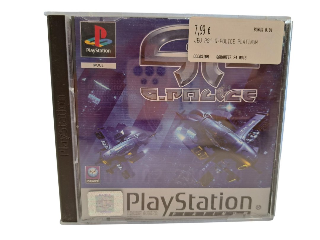 Jeu g-police platinum