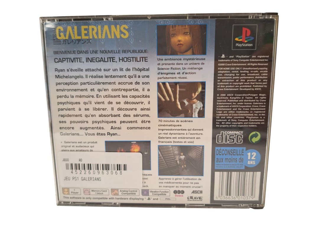 Jeu galerians