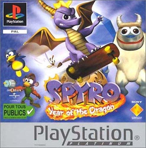 Jeu spyro: year of the dragon platinum