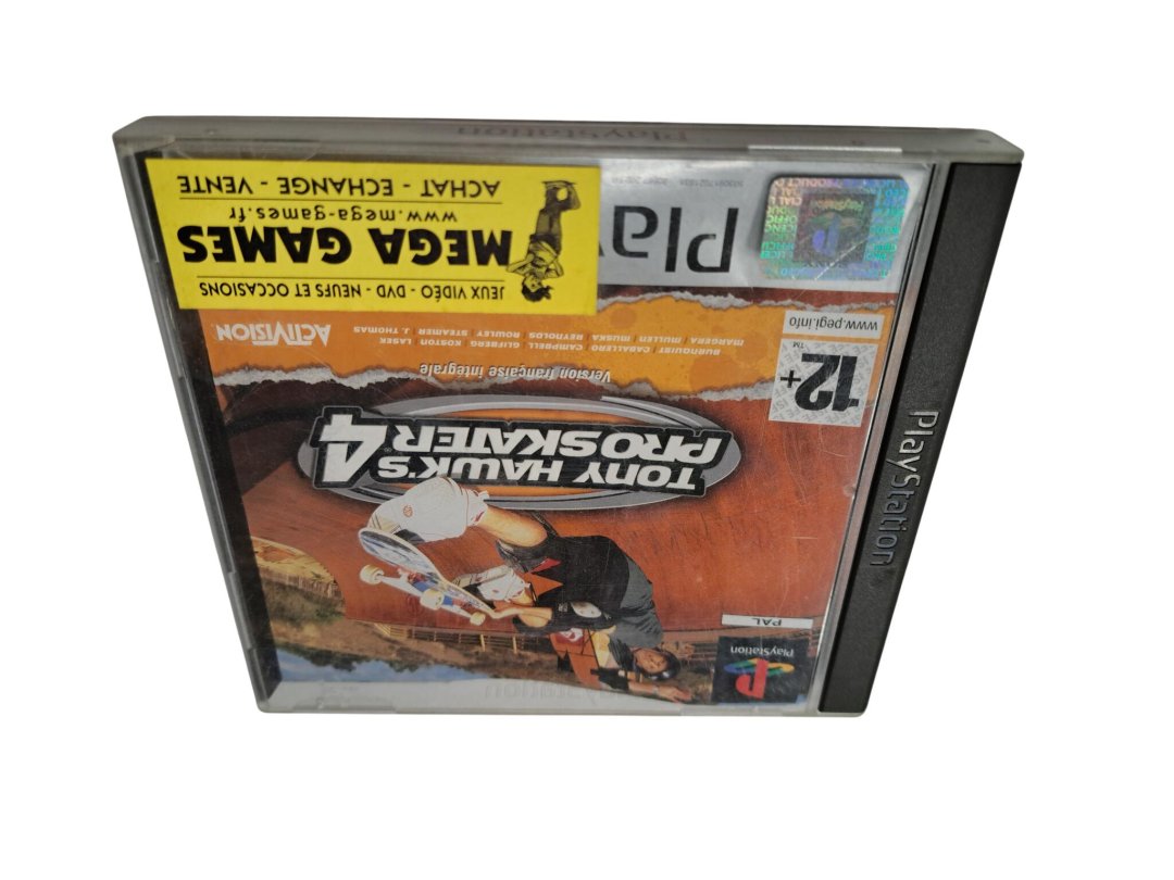 Jeu tony hawk's pro skater 4