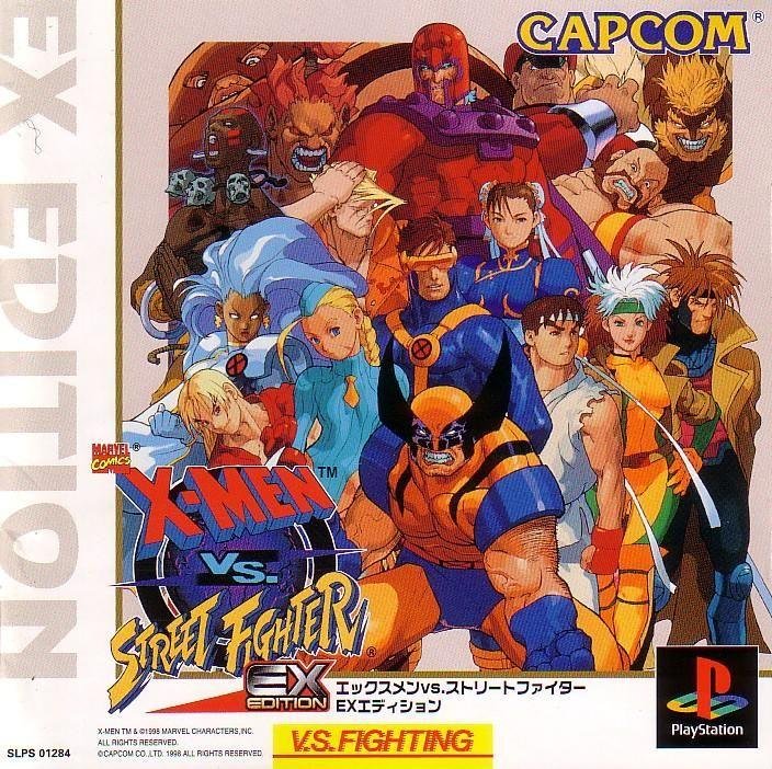 Jeu x-men vs. street fighter ex edition