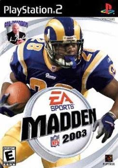 Jeu madden nfl 2003