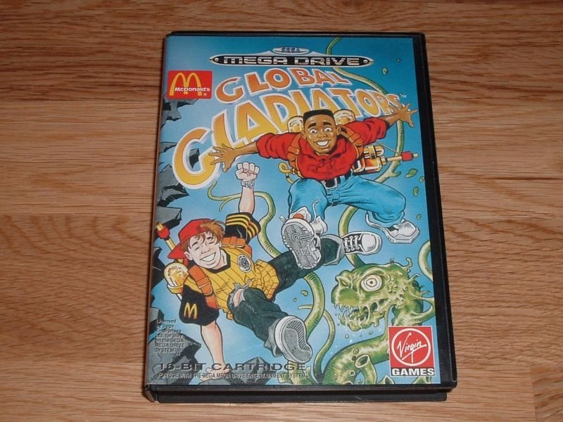Jeu mick & mack as the global gladiators