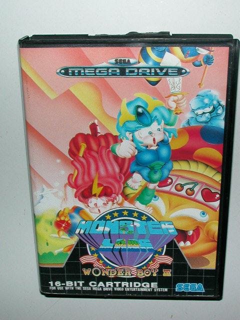 Jeu wonder boy iii: monster lair