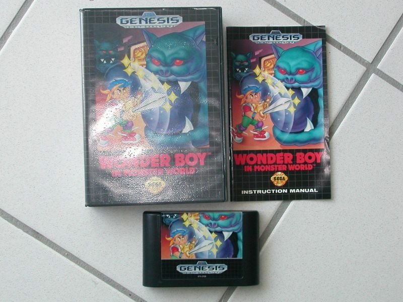 Jeu wonder boy in monster world