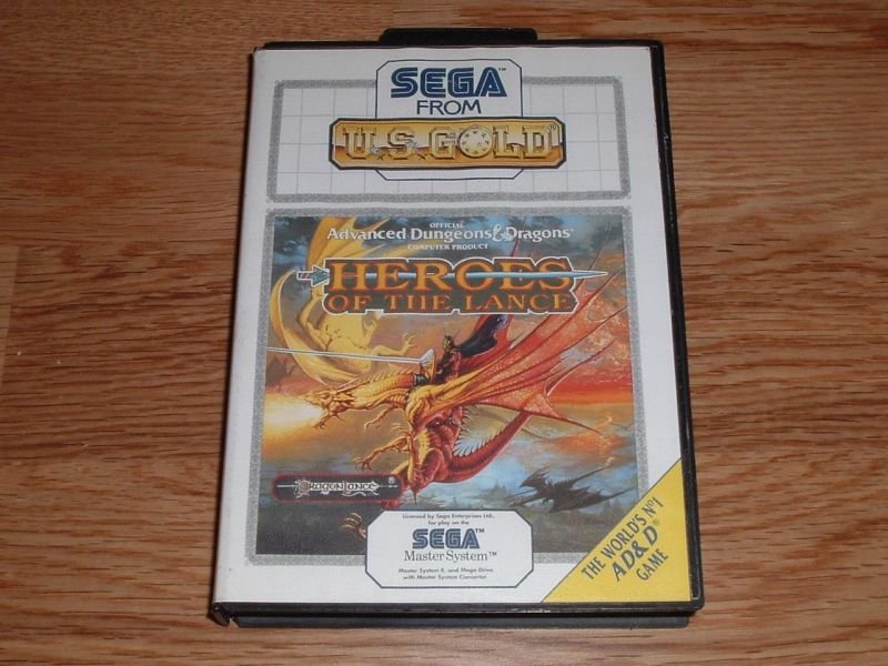 Jeu advanced dungeons & dragons: heroes of the lance