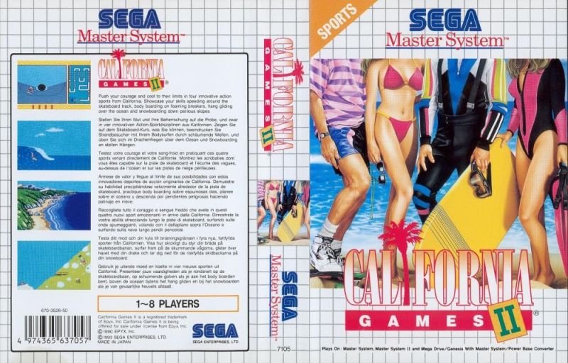 Jeu calfornia games ii