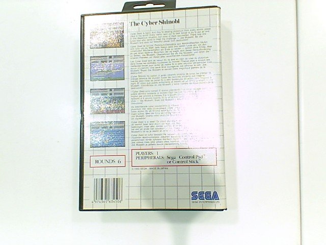 Jeu cyber shinobi, the