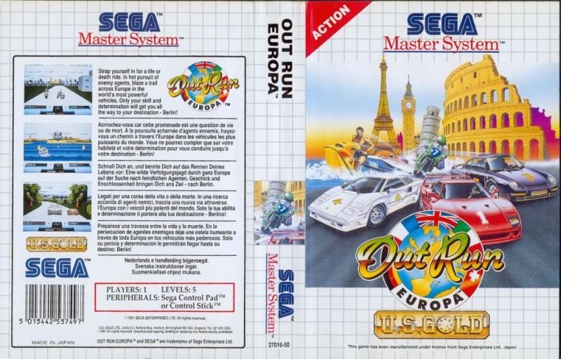 Jeu outrun europa
