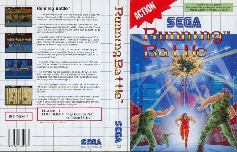 Jeu running battle