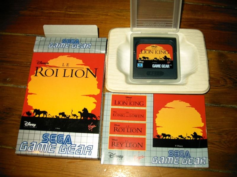Jeu lion king ,the (le roi lion )