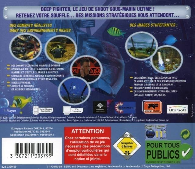 Jeu deep fighter