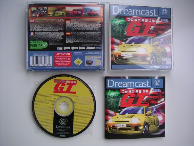 Jeu sega gt