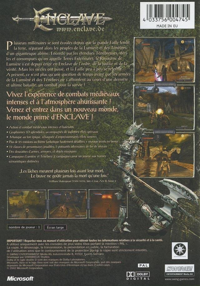 Jeu enclave