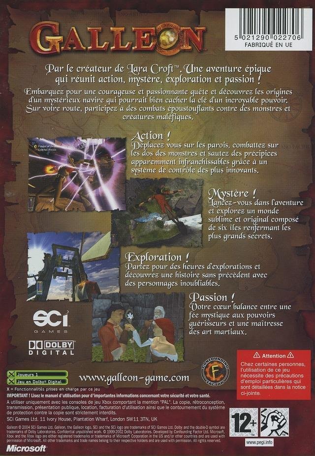 Jeu galleon