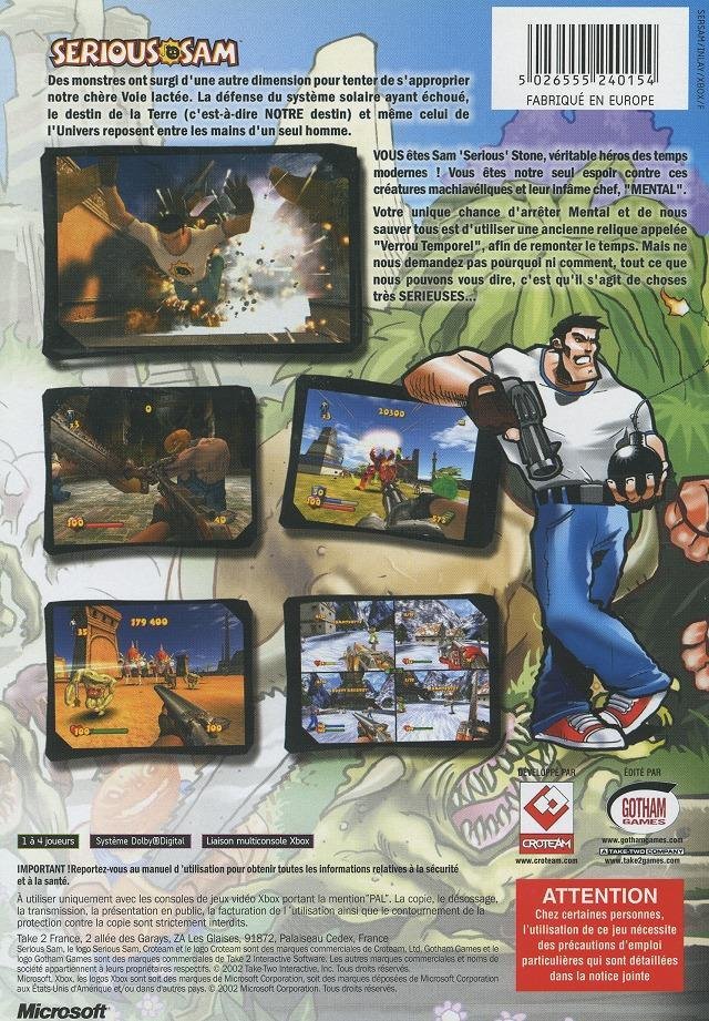 Jeu serious sam