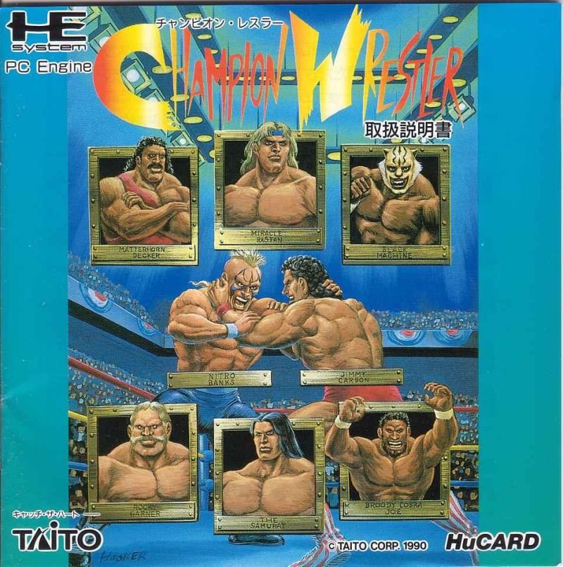 Jeu champion wrestler