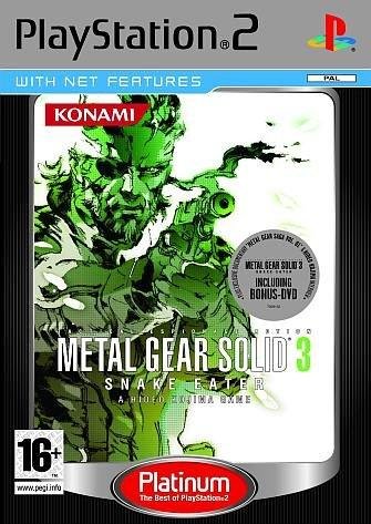 Jeu metal gear solid 3: snake eater (platinum)