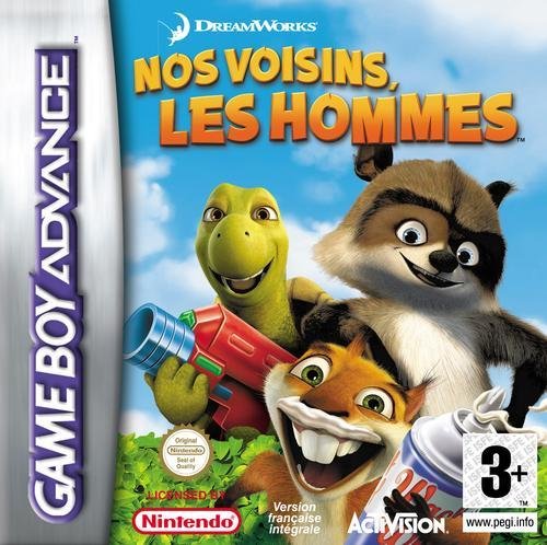 Jeu nos voisins, les hommes (over the hedge)