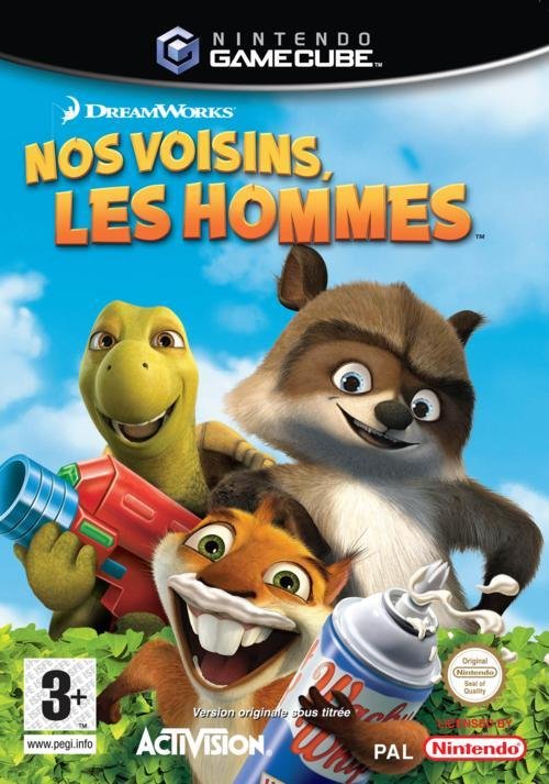 Jeu nos voisins, les hommes (over the hedge)